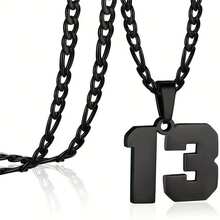 1 Miếng Mạ vàng Số Dây chuyền , Thép không gỉ Chuỗi , 60cm + 5cm , Cá nhân hóa Đồ treo Vật rủ xuống Đối với Quạt , Nam , NỮ , Con trai , Cô gái , Giáng sinh Qủa tặng ( ) - 1 dây chuyền mạ vàng 18k - Xem 9