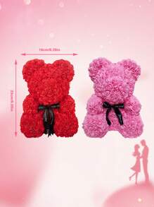 光照禮品盒裝有人造永生花泰迪熊並加上仙女燈,是情人節、紀念日、母親節、聖誕節、生日等時節的最佳禮物等。 - 彩色 - 查看 12