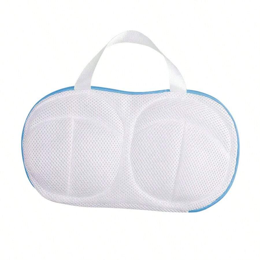 New Design Thickened Ball Shaped Laundry Bag For Delicates, Washing Machine Mesh Bag Prevent Deformation With Hook School Organizer Bags Teacher Storage Bags - Blue - View 1