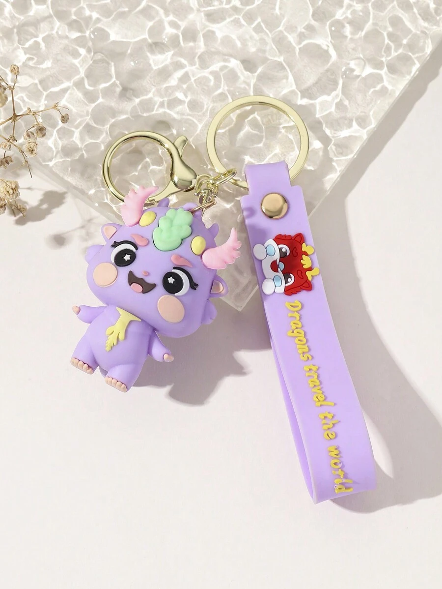 1 Miếng Phim hoạt hình dễ thương Cung hoàng đạo Rồng Móc chìa khóa Với Nhỏ bé Rồng Hình dạng Vật rủ xuống Đối với Ô tô/xe hơi Chìa khóa , Phong cách Trung Quốc , Năm mới Qủa tặng - Nhiều màu - Xem 1