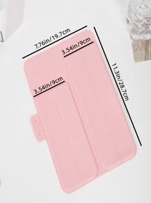 1個矽膠耐熱旅行收納袋,可收納捲髮器、直髮器、拉直器、熱造型工具 - 藍色 - 查看 5