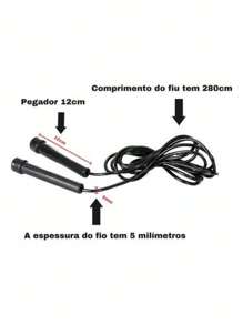 Colchonete De Academia Treino Corda De Pular Roda Abdominal