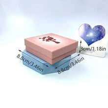 New Arrival Creative Valentine's Day High-Grade Jewelry Box For Ring, Necklace, Bracelet, And Bangle Set Gift - Pink - View 13