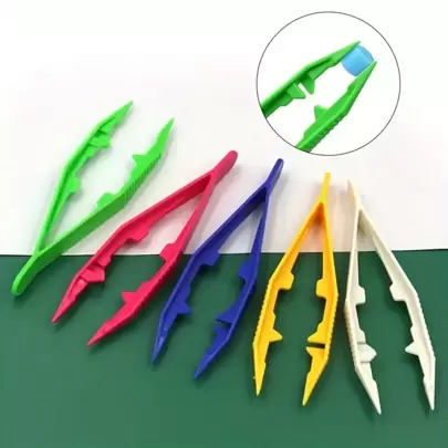 Pana-beads 5 Piezas 5 Colores Pinzas De Plástico Para Hacer Cuentas Y Cuentas De Fusión Diy