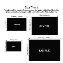 1入組晶鑽絨3d飛船設計防滑現代抽象地毯,適用於客廳臥室遊戲室,家庭裝飾 - 炫彩視覺-1 - 查看 2