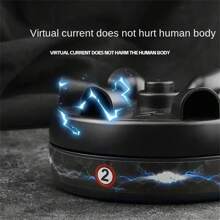 Lie Detector Test Electric Shock Finger Game, Shocking Roulette Wheel Of Fate Gear, Fun Electric Toy, Hand-Held Buzzer, Game Party Exclusive, Interactive Toy For Parties - 1pc-black 6 Fingers - View 9