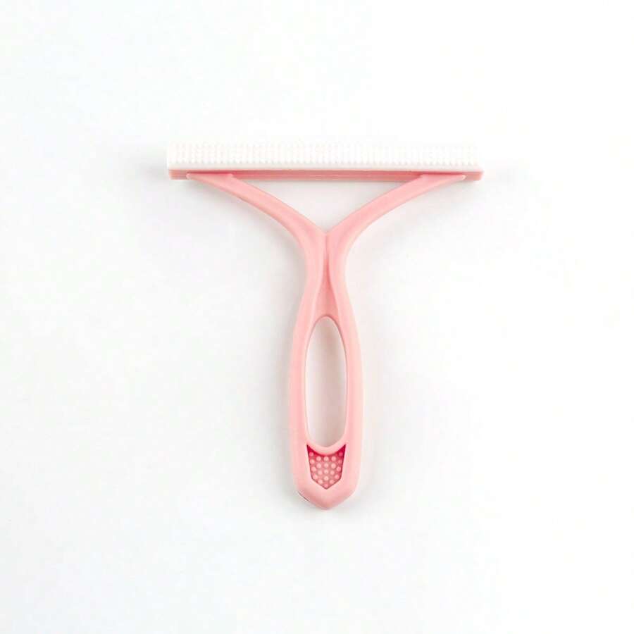 1入組多功能毛衣刮球器、除毛器、黏性毛滾器、雙面毛衣刮器,適用於衣物、外套、衣服、去球、除毛、清潔衣物 - 粉色 - 查看 1