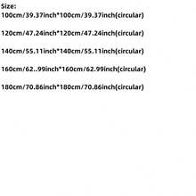 奢華圖案簡約優雅室內圓形裝飾地毯,適用於客廳、沙發、卧室、床邊防滑毯、餐廳、廚房地毯、辦公椅墊、入口門墊、嬰兒爬行柔軟地毯、戶外露營毯 - 大理石 - 查看 2
