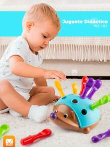 Juguete Erizo En Forma De Apilado Juguete Estimulacion Temprana