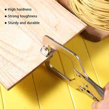 1把鉗子,壓線工具,鐵絲和電線切割機,多功能c型強力鉗,圓型口,鎖緊鉗,扁口,扁頭夾帶剝線鉗（6英寸） - 銀色 - 查看 3