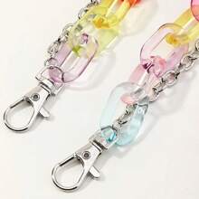 1 件朋克小熊软糖吊坠口袋钱包链牛仔裤皮带链嘻哈腰带肚脐链女孩饰品 - 彩色 - 查看 5