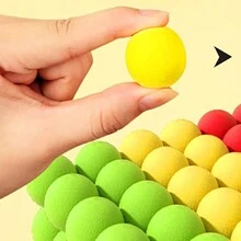 1入組柔軟子彈射擊玩具,玩具槍,玩具氣動槍,適用於青少年,附送24個eva球 - 藍色 - 查看 4