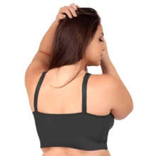 Women Shapewear Tops - 黑色 - 查看 2