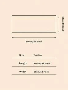 1pc女士雪紡圍巾頭帶,時尚服飾配件,度假和日常穿著的防曬披肩 - 黃色 - 查看 3