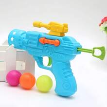 1pc Ping Pong Ball Shooter, Shoots Plastic Balls, Outdoor Interactive Toy Gift For Festivals And Birthdays - Multicolor - View 3