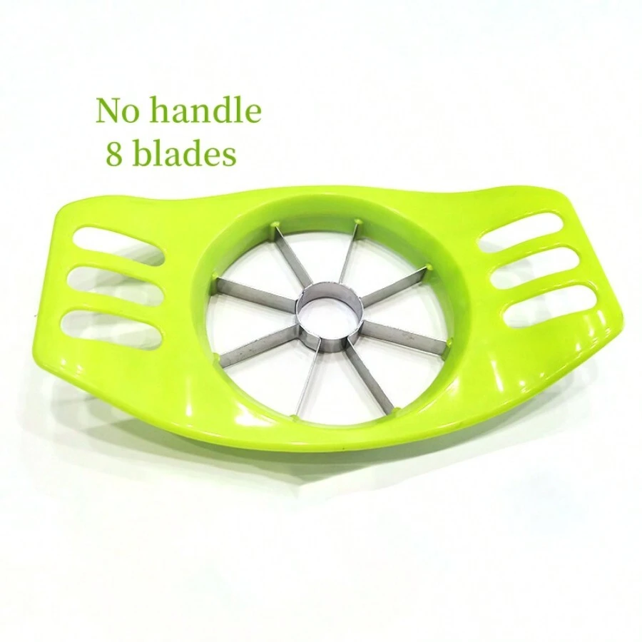 Stainless Steel Apple Slicer Corer Cutter Divider Kitchen Gadget For Fruits - Olive Green - View 1