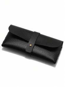 1 件猫眼时尚无度数眼镜形状眼镜框个性化大框无度数眼镜情人节礼物送给朋友（送眼镜袋） - 黑色 - 查看 7