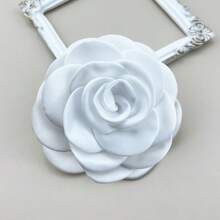 4 Colors Korean High-Grade Luxury Fabric Camellia Large Flower Stage Dual-Use Brooches Suit Collar Brooch Needle Lapel Pin For Women Accessories Valentines,Mom,Mother,Mother's Day,Gift - Flower - View 5