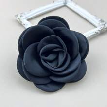 4 Colors Korean High-Grade Luxury Fabric Camellia Large Flower Stage Dual-Use Brooches Suit Collar Brooch Needle Lapel Pin For Women Accessories Valentines,Mom,Mother,Mother's Day,Gift - Flower - View 10