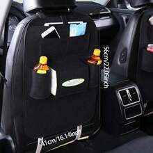 Túi đựng đồ trên ô tô bằng nỉ màu đen - màu đen - Xem 2