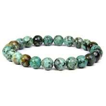 1 stuk 8 mm Prachtig Veel kleurig Steen Helende kristal Stretch Kraal Armbanden Voor mannen en vrouwen Casual Juwelen Feest