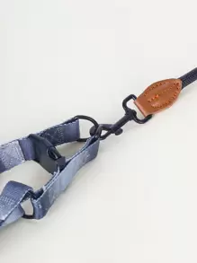 Supet Conjunto de arnés y correa para mascotas con diseño multicolor, ajustable, adecuado para perros medianos y pequeños, chaleco de moda para paseos al aire libre