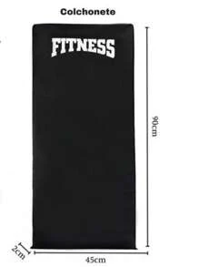 Colchonete De Academia Treino Corda De Pular Roda Abdominal