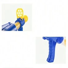 1入組柔軟子彈射擊玩具,玩具槍,玩具氣動槍,適用於青少年,附送24個eva球 - 藍色 - 查看 6