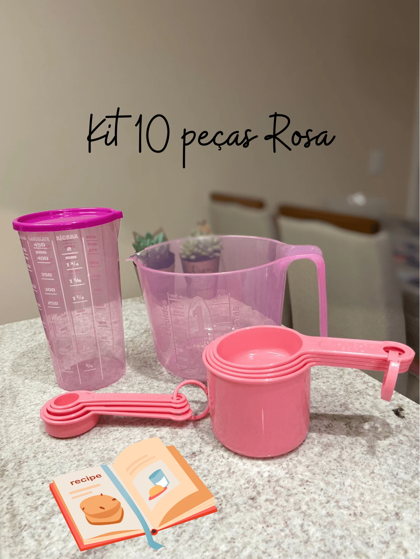 Cooking Tool Sets - 乾枯玫瑰色 - 查看 1