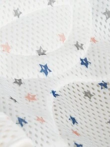1pc Baby Bath Net, Bath Mat & Mesh Hammock Suitable For Infant Use - White - View 5