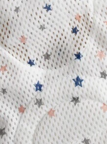 1pc Baby Bath Net, Bath Mat & Mesh Hammock Suitable For Infant Use - White - View 4