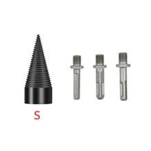 Wood Splitting Electric Drill Bit With High Efficiency And Quick Splitting For Chopping Woods - Black - View 6