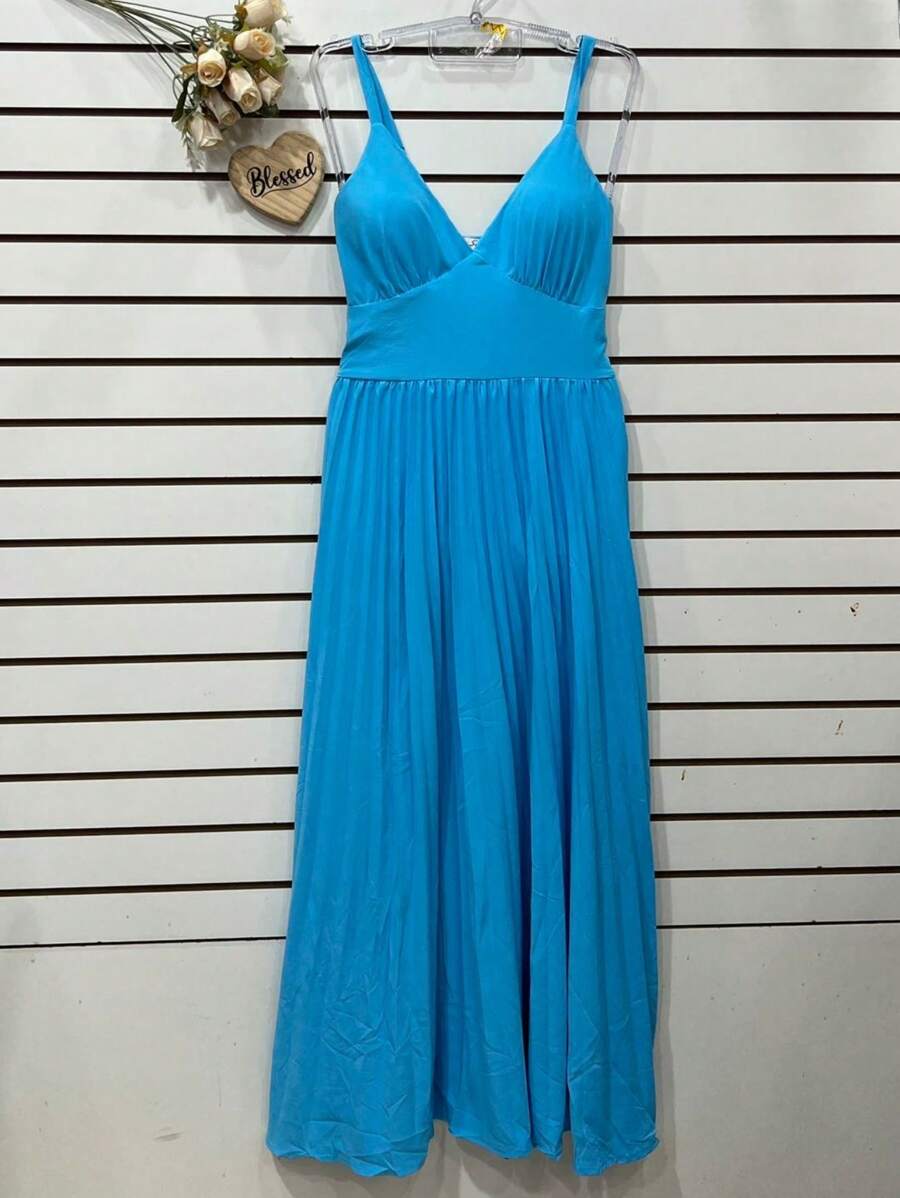 Women Dresses - 藍色 - 查看 1