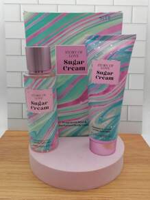Set De Crema Y Body Locion STORY OF LOVE - SUGAR CREAM - Ver 1