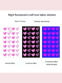 Temporary Tattoos - Pink - View 2