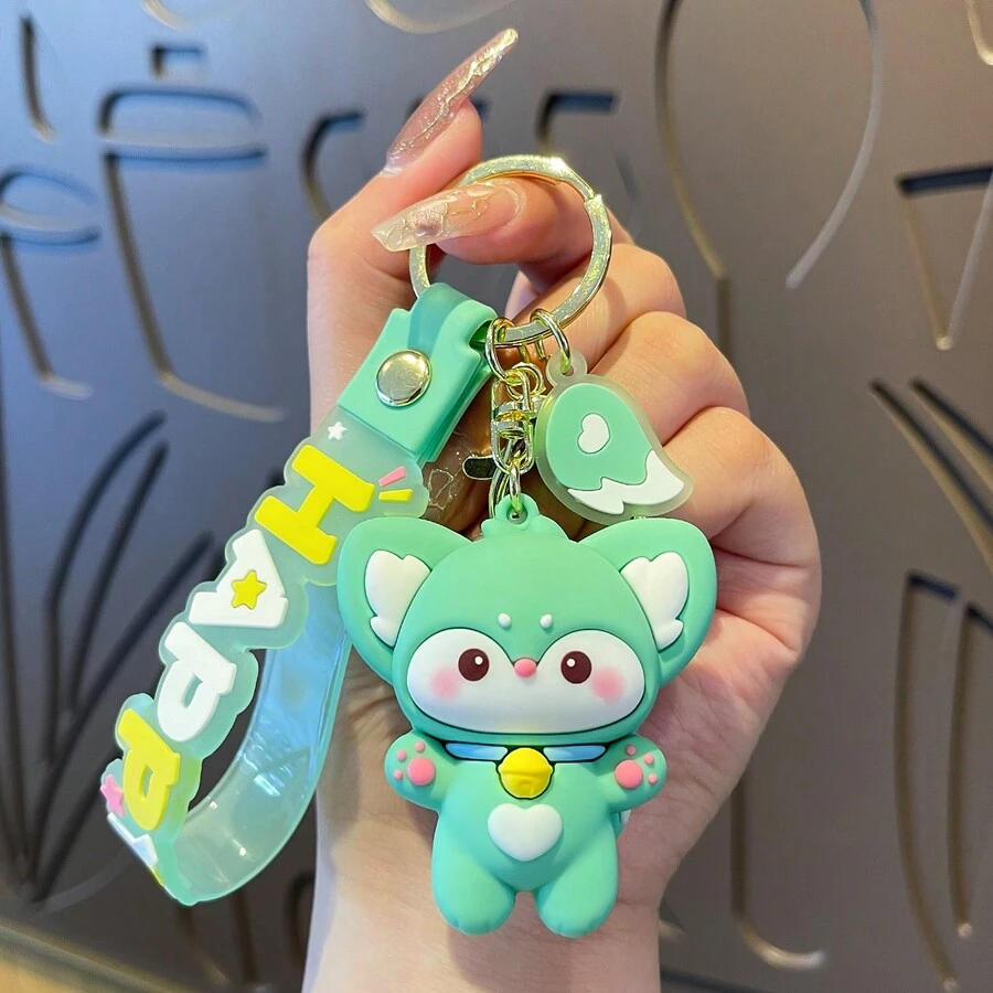 包包吊飾 - 綠色 - 查看 1