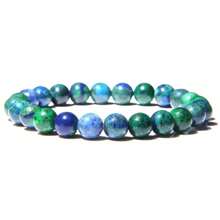 1 stuk 8 mm Prachtig Veel kleurig Steen Helende kristal Stretch Kraal Armbanden Voor mannen en vrouwen Casual Juwelen Feest