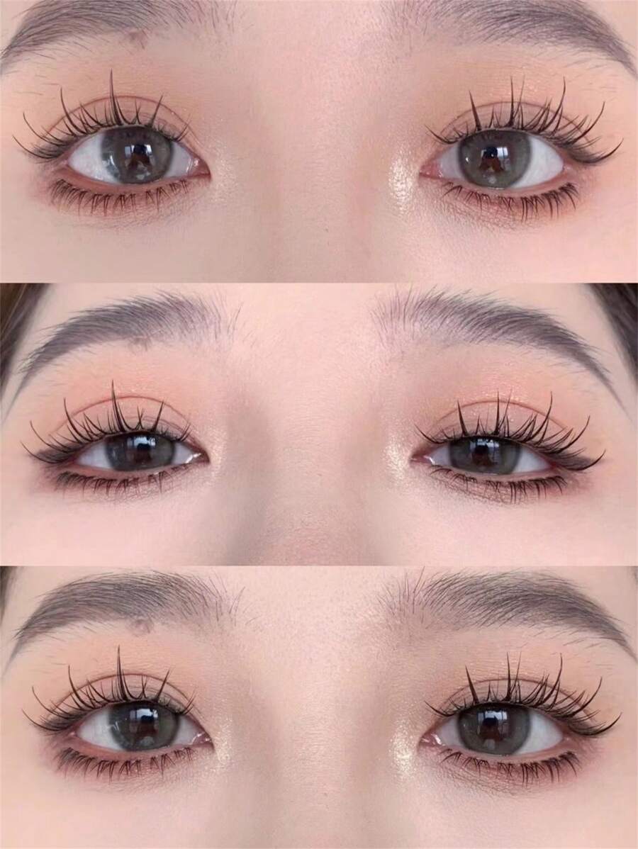 5 Pairs Natural-Looking Manga False Eyelashes, Reusable, Thin & Voluminous, Suitable For Cosplay And Stage Performance,Halloween - Natural Lashes - View 1