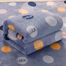 1pc Thickened Fleece Blanket - Multicolor - View 8