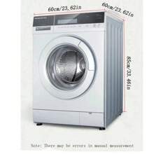 60*60*85公分洗衣機/烘乾機套,防曬防塵洗衣機保護套 - 銀杏葉-紫色 - 查看 4