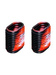 2pcs/Set Anti-Skid Fishing Reel Handle Grip Decorative Cover - Red - View 3