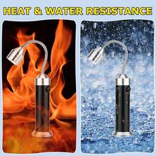 9led靈活軟管手電筒,具有磁鐵,非常適合露營,燒烤,修理,戶外或家庭緊急照明,是男士,爸爸,丈夫,工匠等的超酷軟管燈禮物 - 黑色 - 查看 3