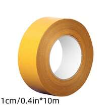Bulk Buki Double Sided Tape, Strong High Viscosity & Traceless Fixing Rug With Transparent Grid & Thick & Traceless Depiction - Width 1cm*Length 10m - View 3