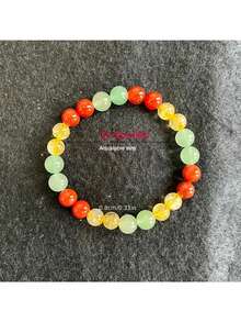 Men's Beaded Bracelet - C - View 7
