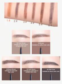 The Face Shop FMGT眉笔，05号深棕色，持久不晕染，高显色度，易于涂抹，全天持妆，眉妆，韩国化妆品，韩国美妆礼品，节日礼品，母亲节礼品，0.3克/0.01盎司 - 05深棕色 - 查看 4
