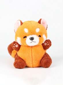 Juguete De Peluche De Mapache Realista, Lindo Muñeco De Peluche Marrón - Marrón - Ver 2