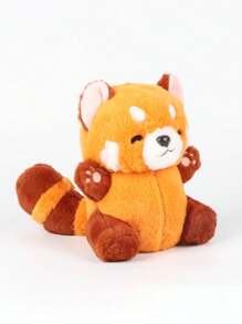 Juguete De Peluche De Mapache Realista, Lindo Muñeco De Peluche Marrón - Marrón - Ver 1