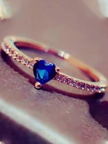 Luxury S925 Sterling Silver Ring With Colorful Cubic Zirconia, Unique Design For Women - Multicolor - View 2