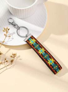 DIY 手工礼物民族风格刺绣腕带钥匙扣、包包装饰挂件、创意节日礼物、商务活动礼物、适合日常使用、手机/汽车配件钥匙圈包包饰品学院风可爱哥特式 Y2k 包包挂绳带身份证夹汽车配件包包饰品圣诞节 - 彩色 - 查看 11