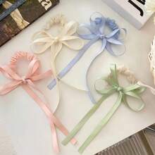 4pcs Children's Butterfly Ribbon Hair Ties For High Ponytails Or Buns - Multicolor - View 1